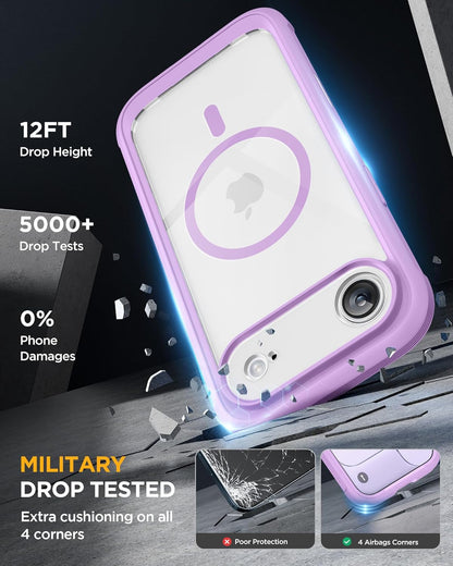 Magnetic for Iphone Air Case 6.5" [Compatible with Magsafe] Full-Body Phone Case