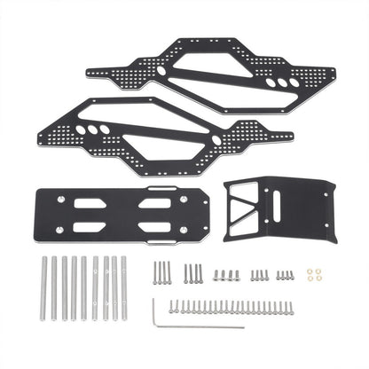 Aluminum Alloy RC Car Upgrade Black Frame Cover Shell For 1/24 Axial SCX24 90081