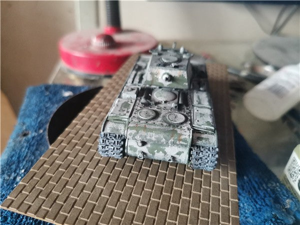 3D Printed 1/72 Soviet Kv1 Tank Finished Product