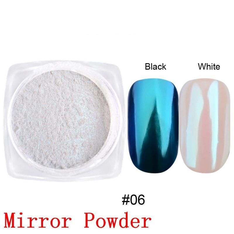 Nail Polish 8ml Jars Silver Gold Mirror Metallic Lacquer UV Gels Soak Off Paints