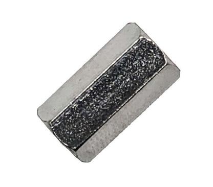 5 Pack Threaded Spacers ½" L, #6-32 Thread Size, 0.25" OD