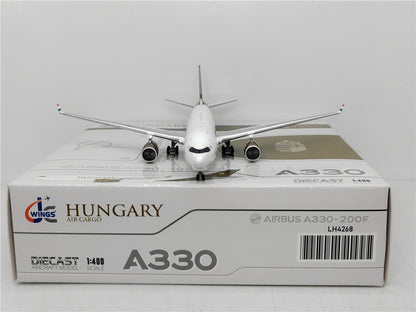 1:400 JC Wings HUNGARY A330-200F Passenger Airplane Diecast Aircraft Model