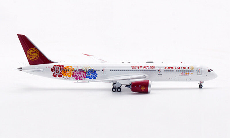 1:400 Aviation JUNEYAOAIR BOEING B787-9 Passenger Airplane Diecast Plane Model