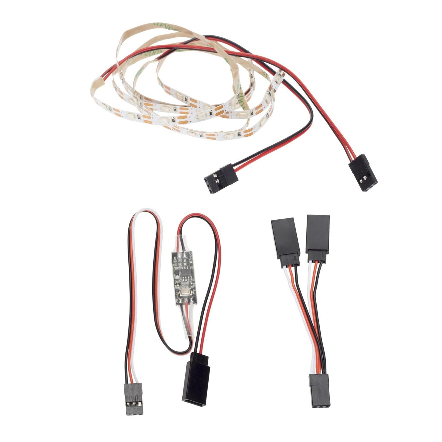 5-8V RC Fixed Wing Airplane Flying Wing Plane Remote Control LED Light Strip,