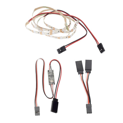 5-8V RC Fixed Wing Airplane Flying Wing Plane Remote Control LED Light Strip,