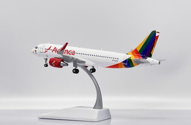 1:200 JC Wings Avianca AIRBUS A320 Passenger Airplane Diecast Aircraft Model