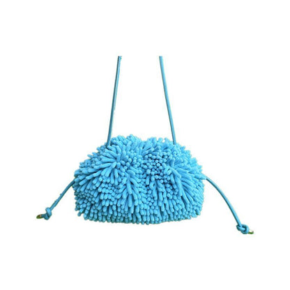 Plush Cloud Bag Shoulder Pouch Handbags Purse Dumpling Shape Crossbody Versatile