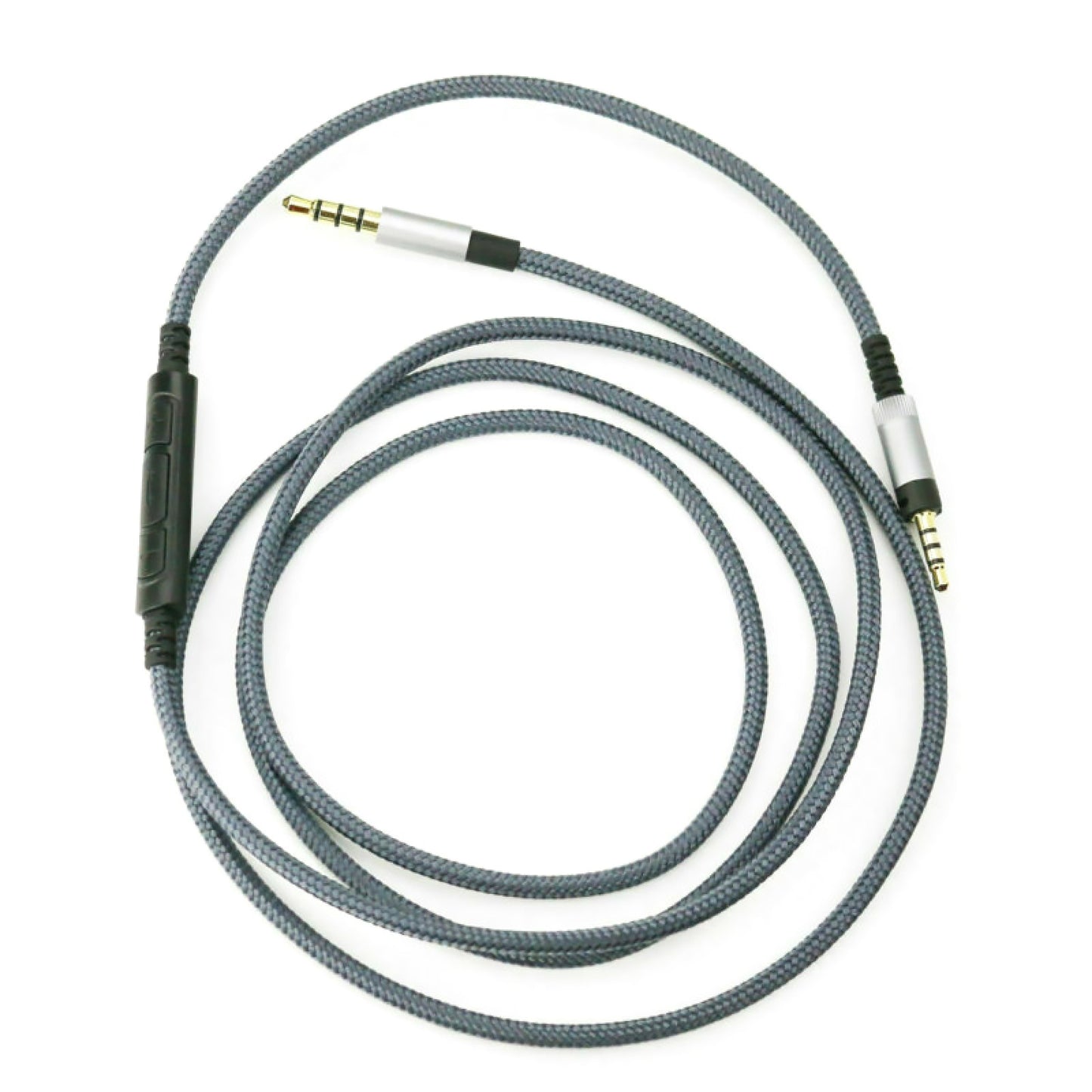 1.2m/1.5m Cable with Mic Volume Control Aux Cord For Sennheiser Momentum
