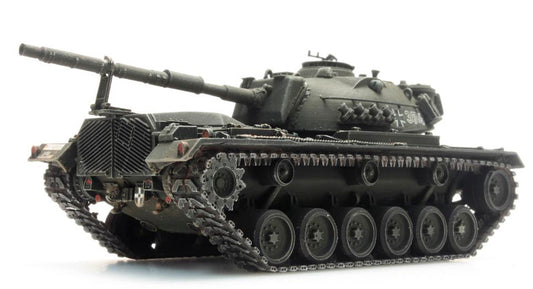 ARTITEC BRD M48 A2 G A2 Yellow olive rail transport BW 1/87 FINISHED MODEL TANK