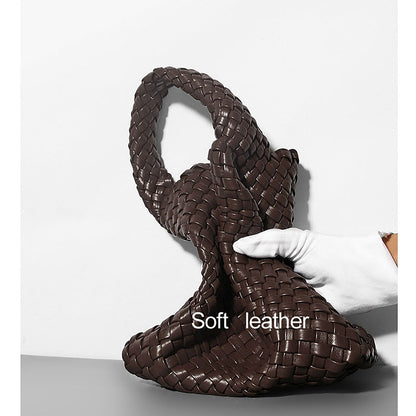 Luxury Woven Tote Bags Style Fashion Large Shoulder Bag Handbag Shopping Purse