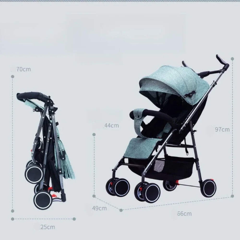 Baby Stroller – Lightweight Foldable Two-Way -2025