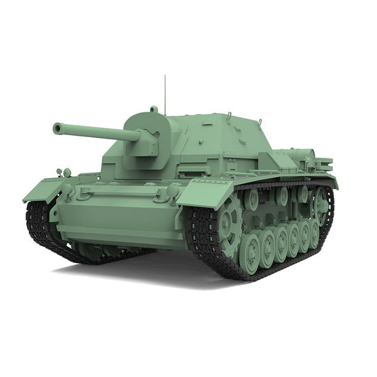 SSMODEL SS72610 1/72 25mm Military Model Kit Soviet SU-76I Tank Destroyer
