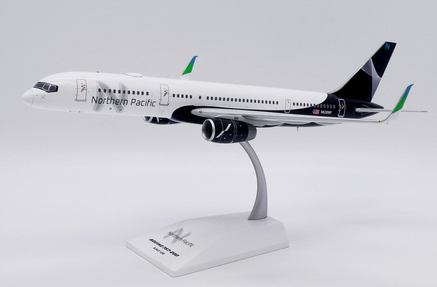1:200 JC Wings Northern Pacific Airways Boeing 757-200 Airplane Diecast Model