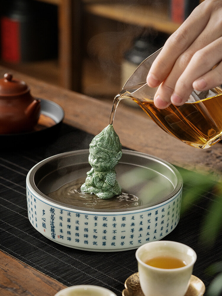 Qing Sha Shi Da Sheng Tea Pet Handle Desktop Decoration Home Decoration Bonsai