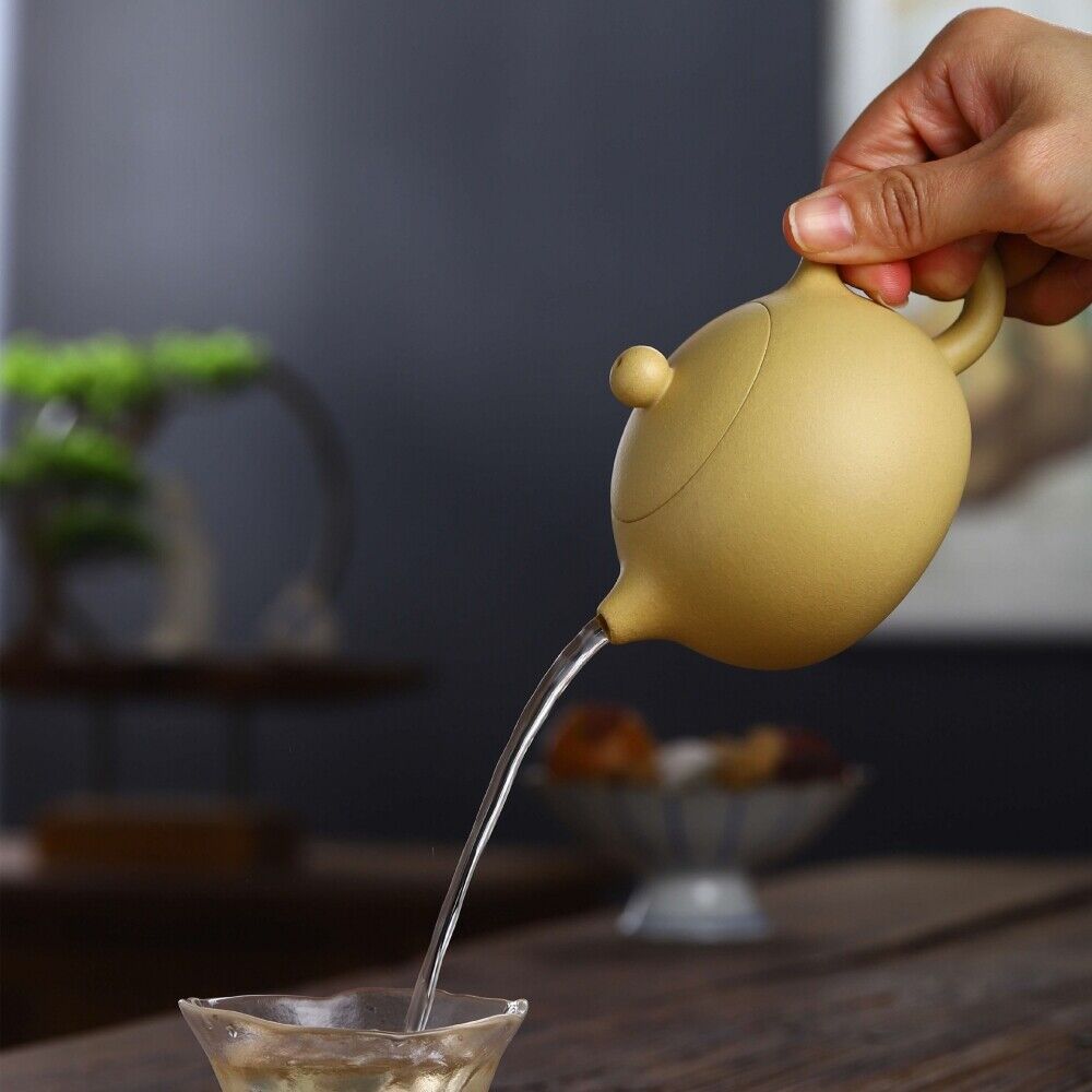 yixing zisha duan clay tea pot marked on sales master xishi pot 230ml 9 holes