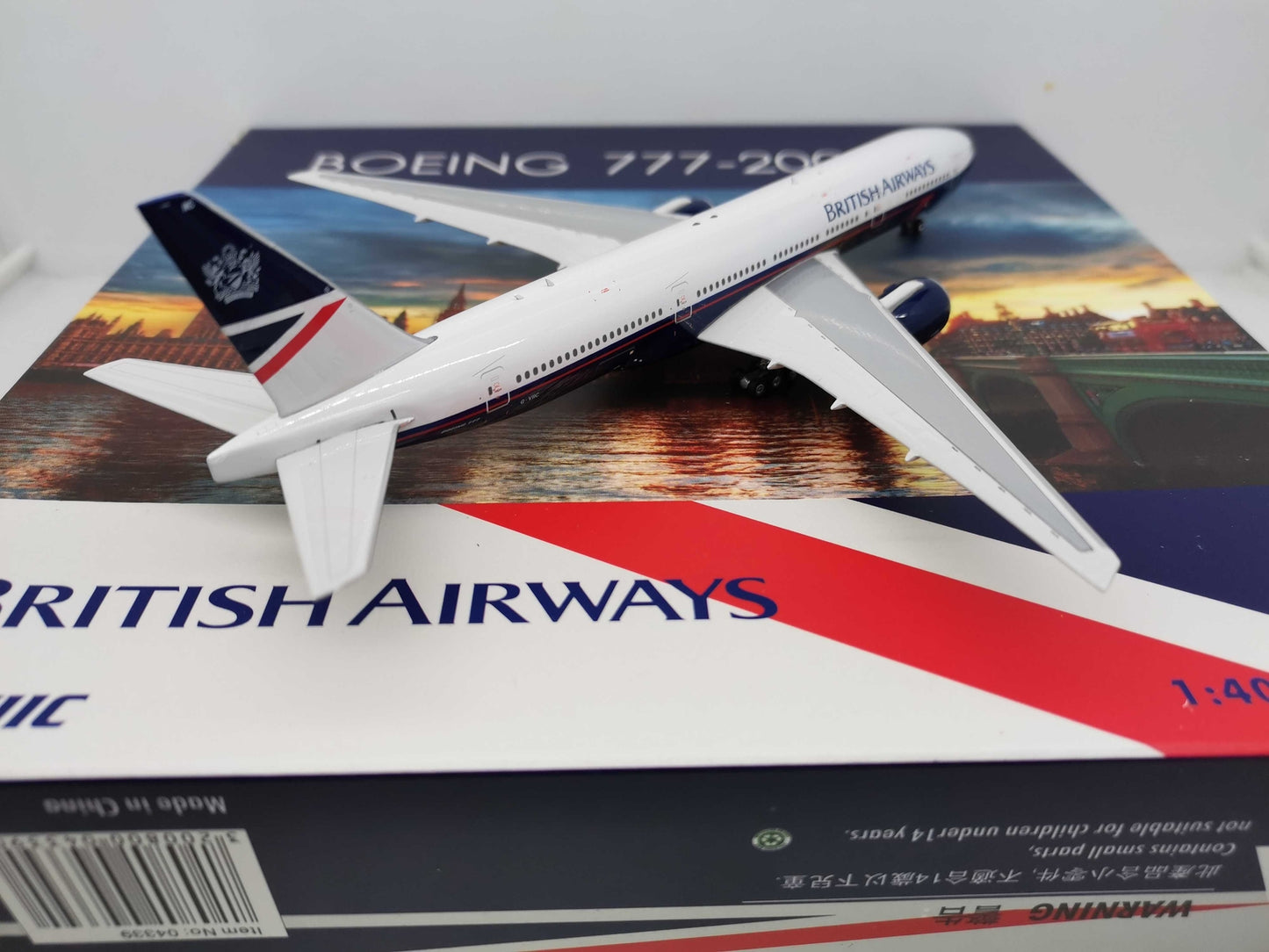 1:400 Phoenix BRITISH AIRWAYS B777-200ER Airplane Diecast Aircraft Plane Model