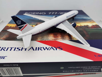 1:400 Phoenix BRITISH AIRWAYS B777-200ER Airplane Diecast Aircraft Plane Model