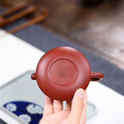 On Sales Marked Tea Pot True Yixing Zisha Dahongpao Clay Kungfu Te Apot 160ml