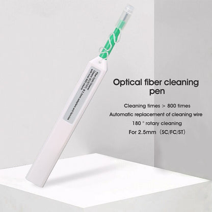 10pcs Fiber Optic Cleaning Kit Set Fiber Optic Cleaning Pen 1.25/2.5 mm