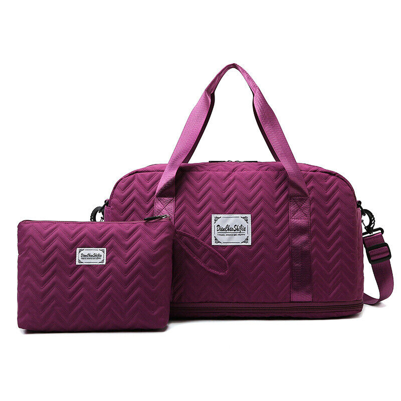 Extensible Dry Wet Separation Handbag Shoulder Bag Waterproof Travel Yoga Sports