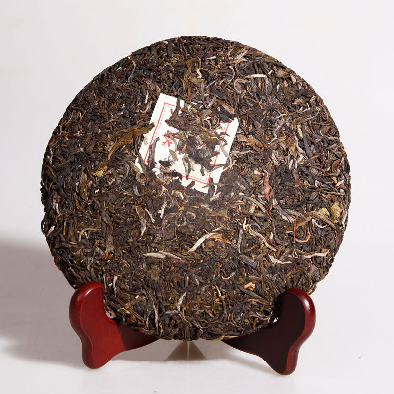 Jishun Hao Strength Pai Pu'er Tea 330g Yunnan Qizi Tea Cake Pu'er Raw Tea Cake