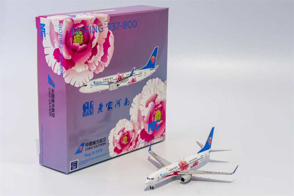 NG Model CHINA SOUTHERN for BOEING B737-800 B-1979 1/400 DIECAST Aircraft Model