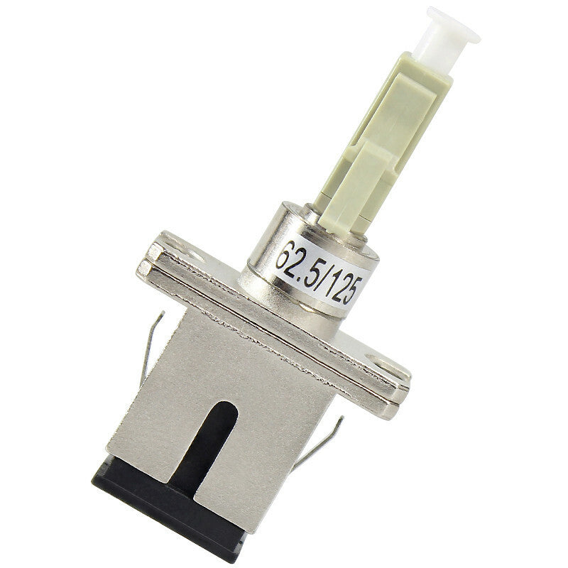 SC Female LC male LC-SC Flanged Adapter male-female Optic Fiber Adapter 62.5/125