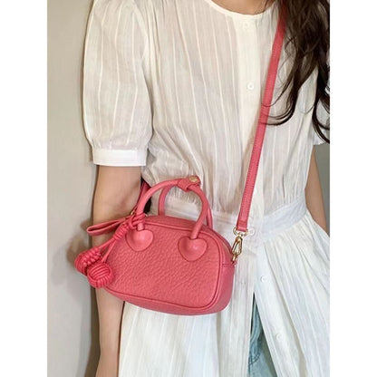 Pink Handbags Shoulder Bags Crossbody Purse Versatile Shoulder Bags 18*6.5*12 CM