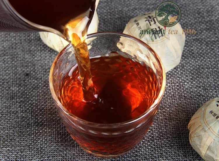 500g 2012 Yunnan Pu'er Tea Specialty Chenpi Xiaoqing Orange Ripe Tea Pu'er