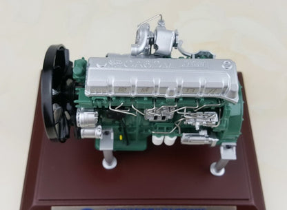 1:12 Wuxi Diesel CA6DM Engine Construct Machinery Equipment Diecast Model