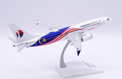 1:200 JC Wings malaysia airlines BOEING 737-8MAX Airplane Diecast Aircraft Model