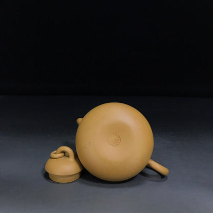 Chinese Yixing Zisha Clay Handmade Exquisite Teapot （葫芦 底款：方開明）