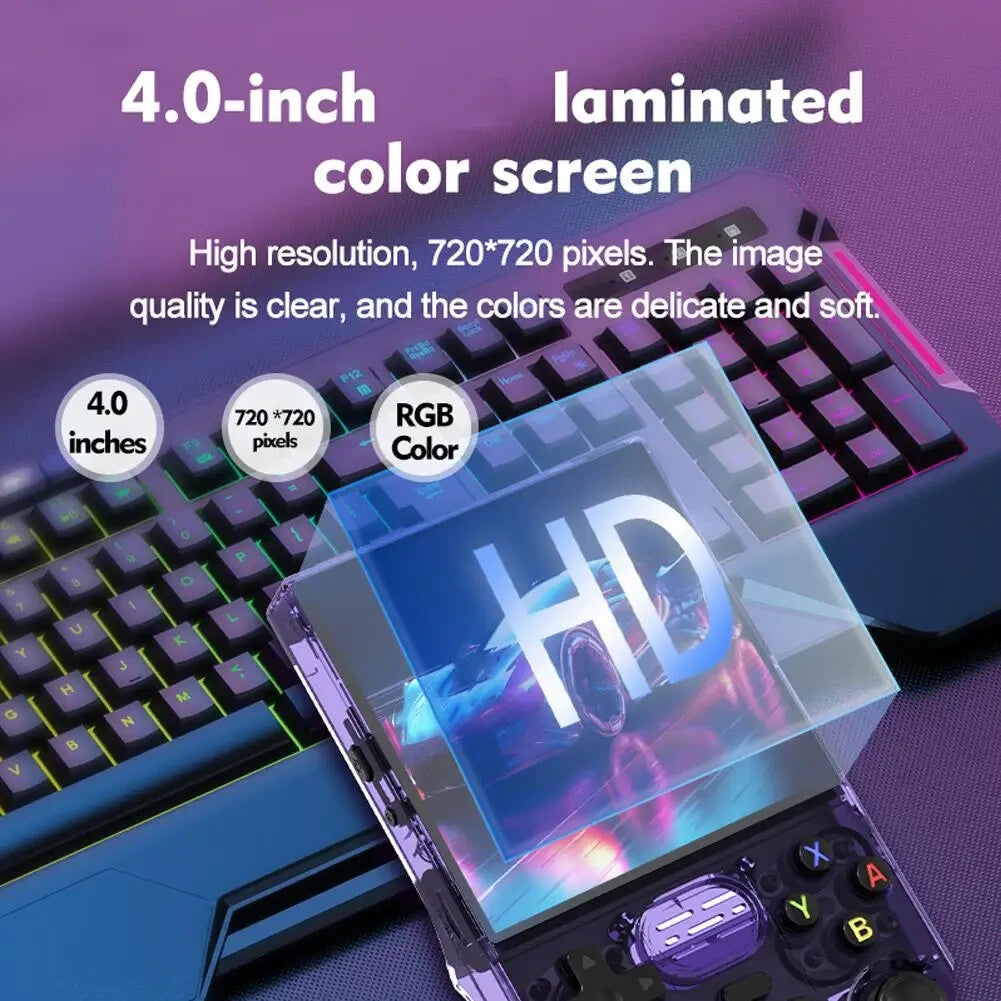 R39 Max 4.0 Inch IPS OCA Screen Open Source Retro Handheld Game Console