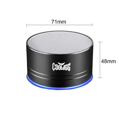 Cooligg Wireless Bluetooth Speaker Mini Portable Stereo Super Bass For Cellphone