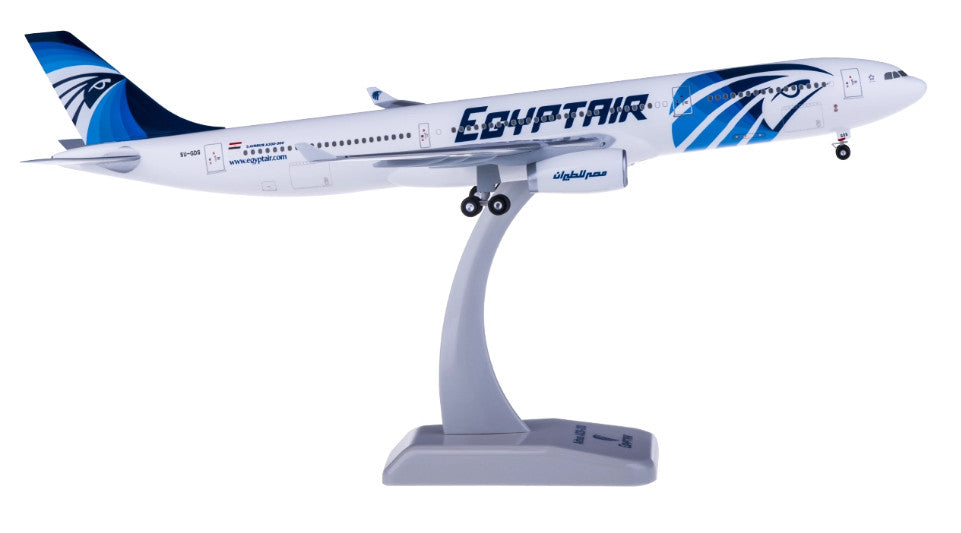 1:200 32CM Hogan EGYPT AIR AIRBUS A330-300 Airplane ABS Plastic Aircraft Model
