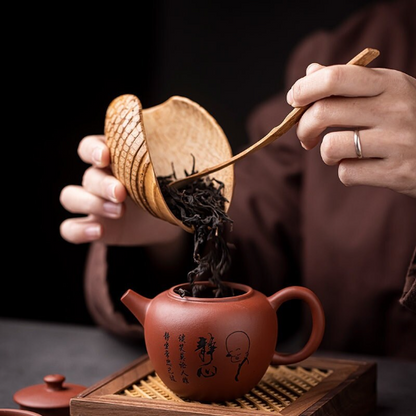 Natural Bamboo Tea Spoon Tea Ceremony Set Accessories