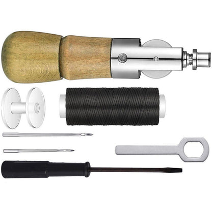 Professional Leather Sail Canvas DIY Sewing Awl Repair Tool Kit hh