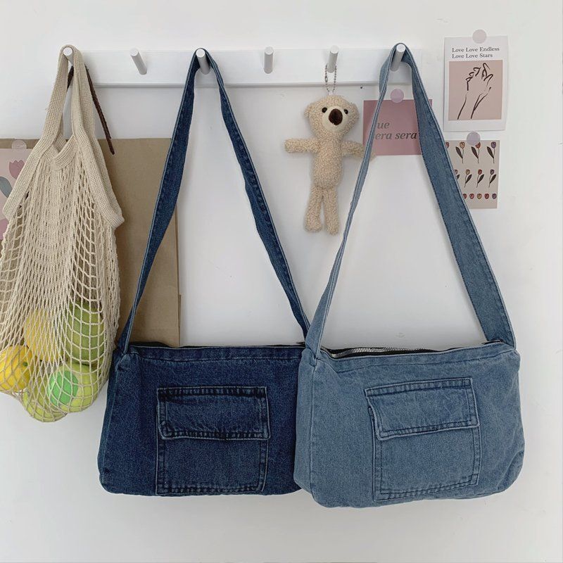 35*5*24 CM Shoulder Bag Cowboy Crossbody Bags Multifunction Bag Messenger Purse