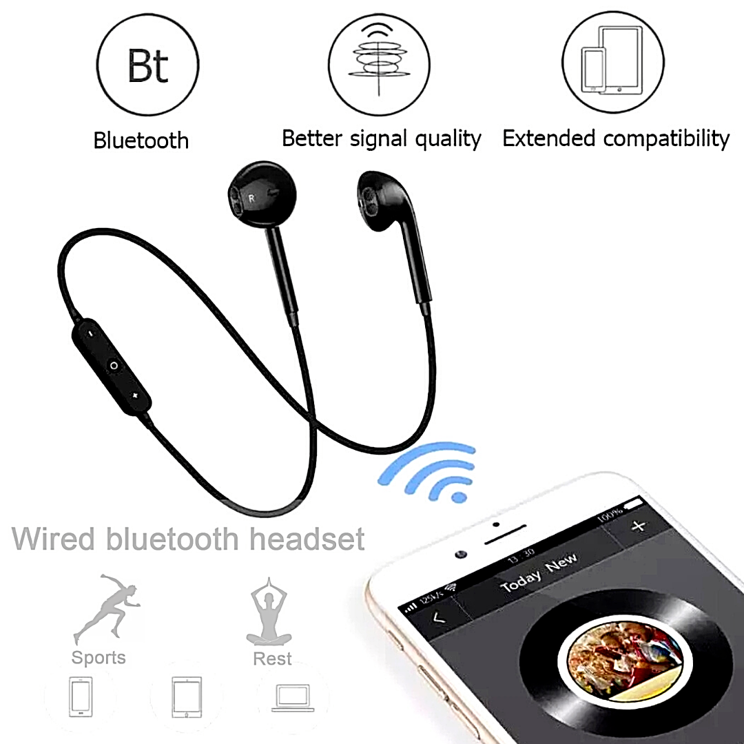 Bluetooth Inalambricos Auriculares Estereo Earbuds para Telefono Inteligente