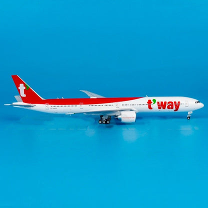 1:400 JC Wings TwayAir Boeing 777-300ER HL8706 Airplane Diecast Aircraft Model