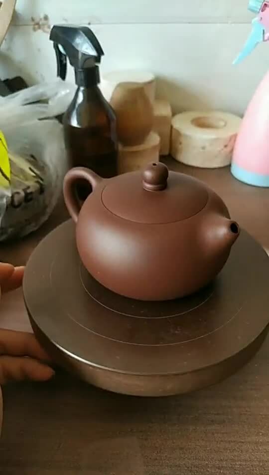 310ML yixing zisha Pottery purple ball shaped infuser holes xishi pot tea pot