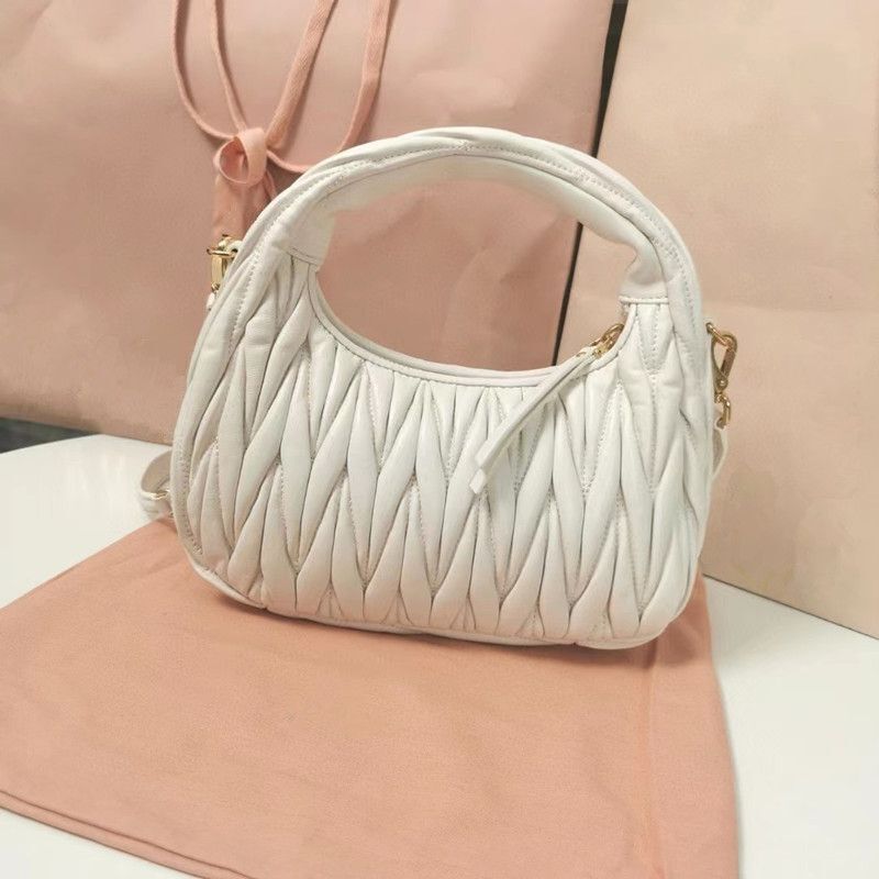 Designer Luxury Handbag Leather Shoulder Bag High-quality Underarm Bag Polyester