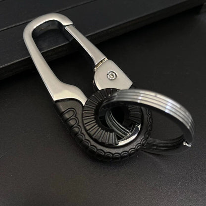 Creative Stainless Keychain Keychain Interior Steel Steel Car Xmas Gift New