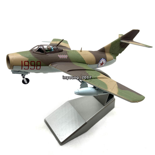 1:72 Mikoyan MiG-15 Fighter Plane Aircraft Model Diecast Military Airplane Model