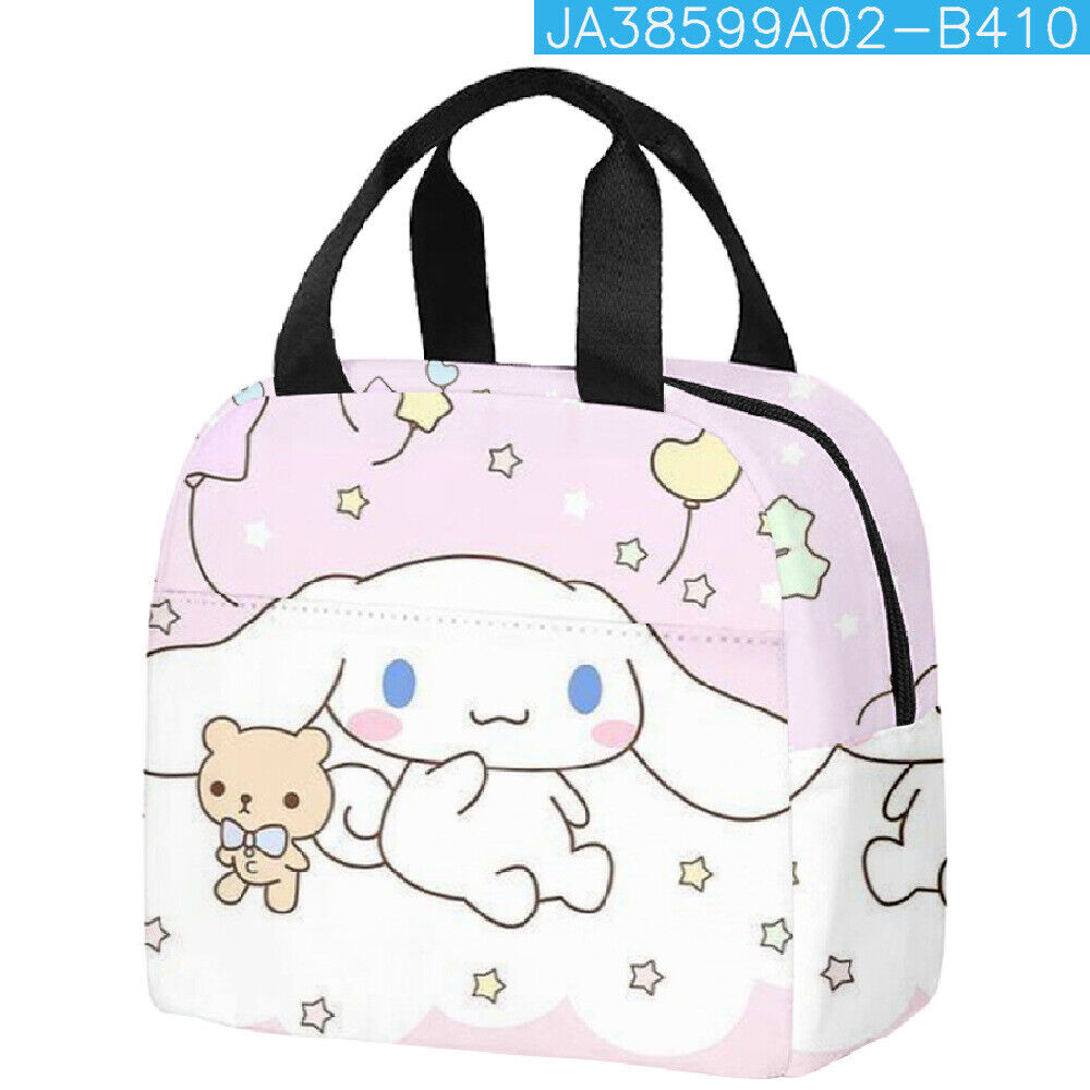 Cinnamoroll Insulated Lunch Bag Handbag Thermal Leakproof Insulated Lunch Box