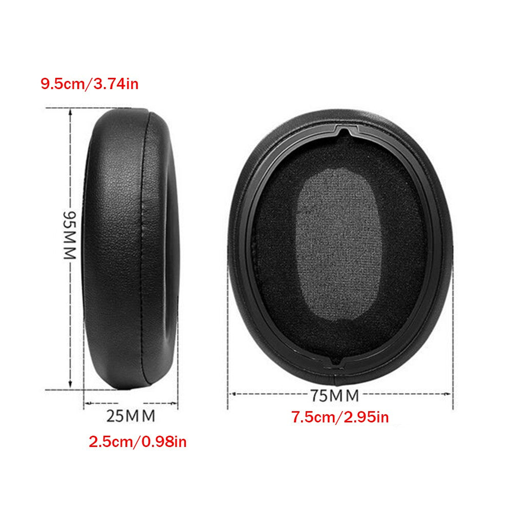 2Pcs Replacement Ear Pads Cushion Cover For Sony WH-XB900N WHXB900 Headset
