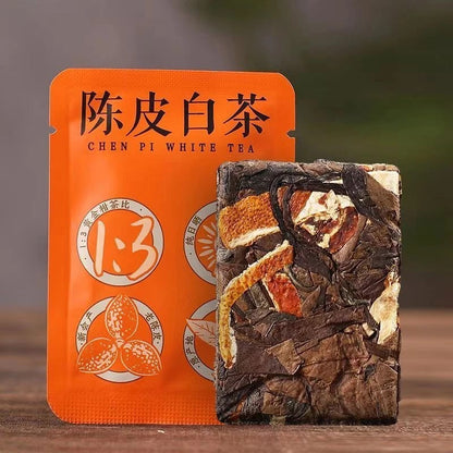 500g White Tea Stuffed Tangerine Orange XinHui Chenpi Aged Shou Mei white tea