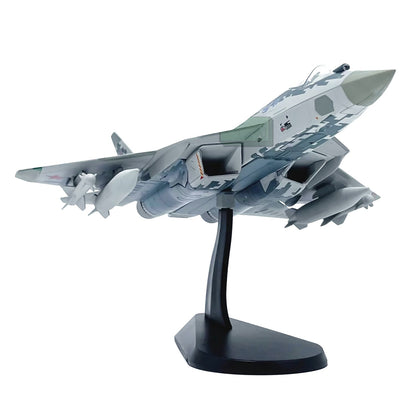 Alloy 1/72 Scale Russian Air Force Sukhoi Su-57 Fighter Model Plane w/ Stand