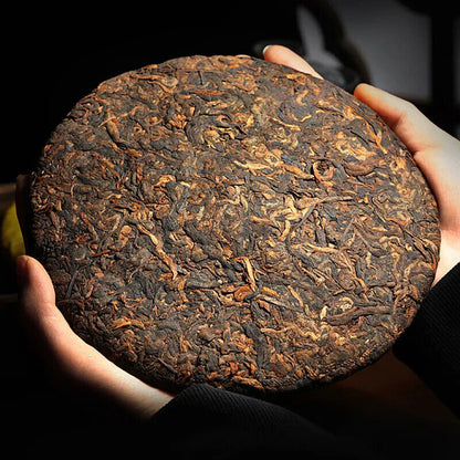 Tea King Class Imperial Class Banzhang Cooked Tea Palace Pu'er Ancient Tree357g