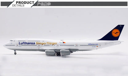 1:200 SQ Wings Lufthansa Boeing 747-8 D-ABYK Passenger Airplane Diecast Model